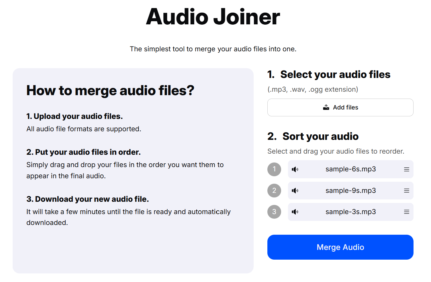 How to Merge MP3 Files on iPhone