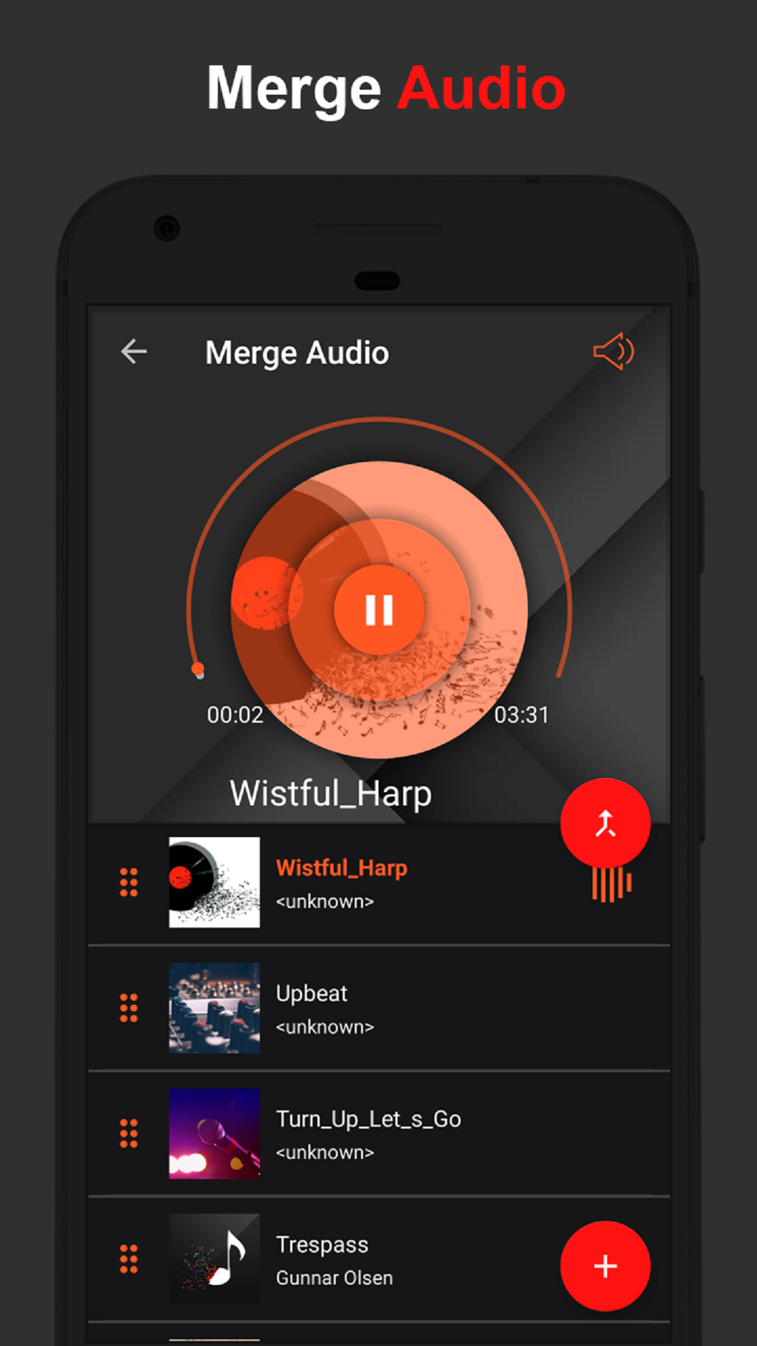 How to Merge MP3 Files on Android