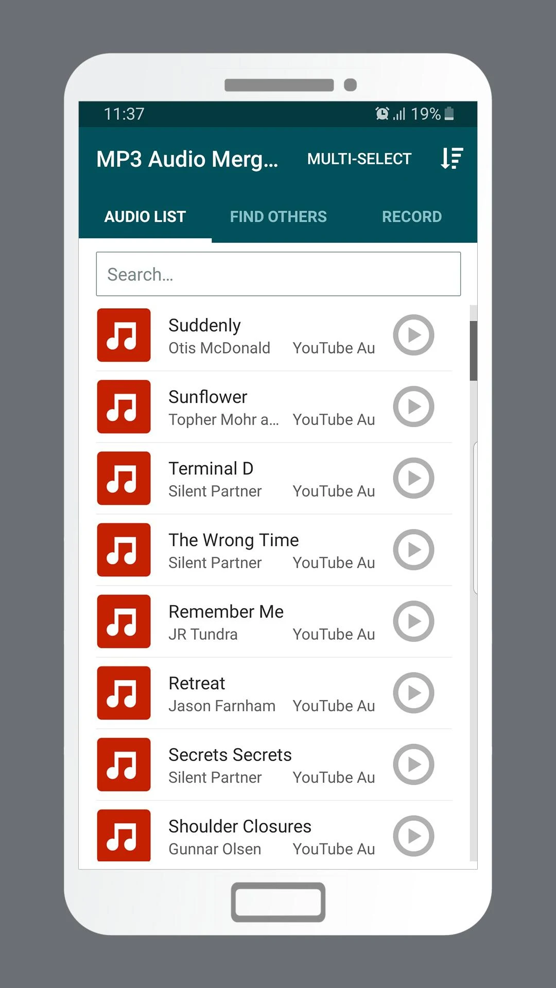How to Merge MP3 Files on Android